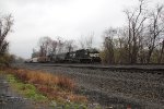 NS 4542 and 7563 leading train 12G east through Cove PA